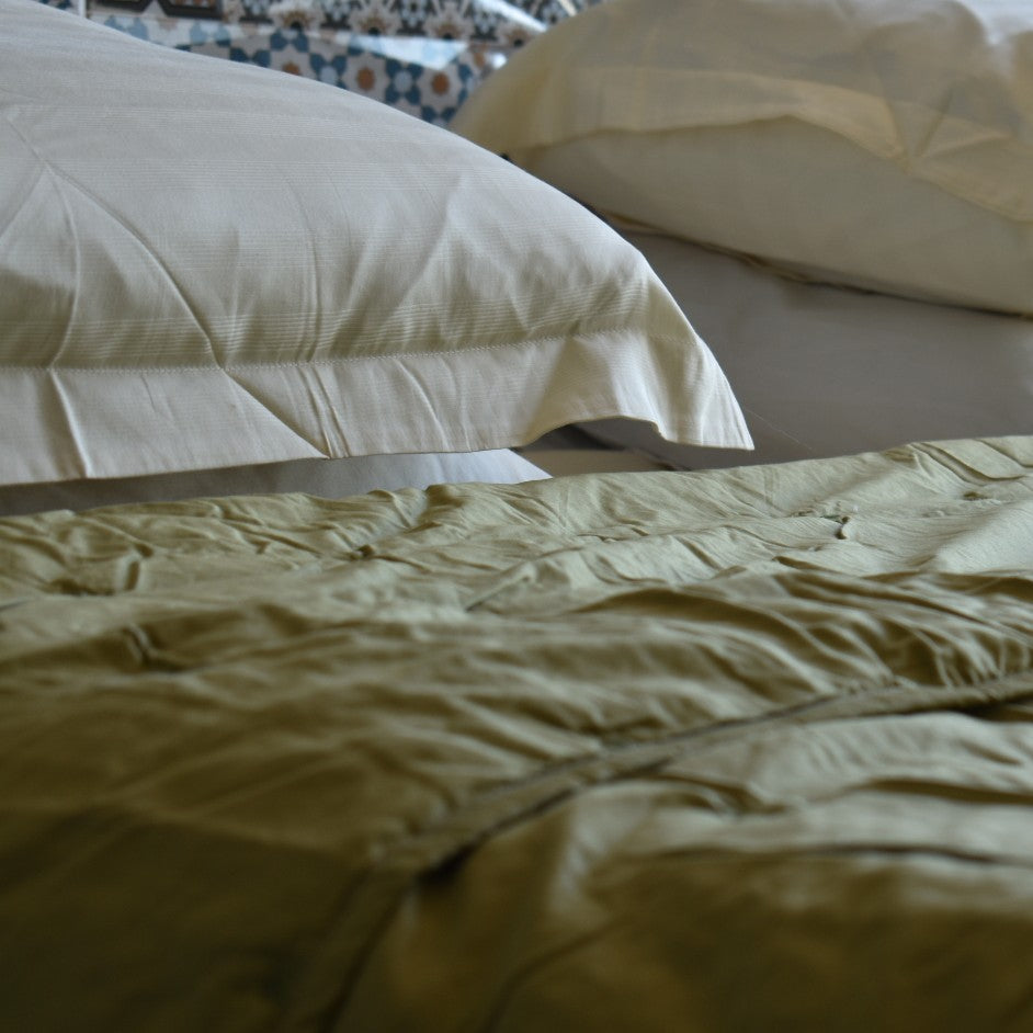 Embroidered Quilt Set