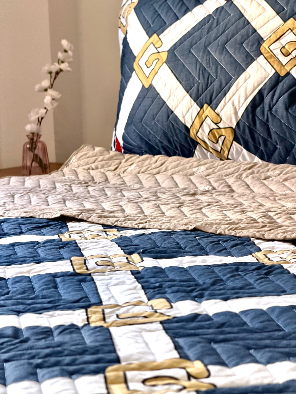 Printed Quilt Set