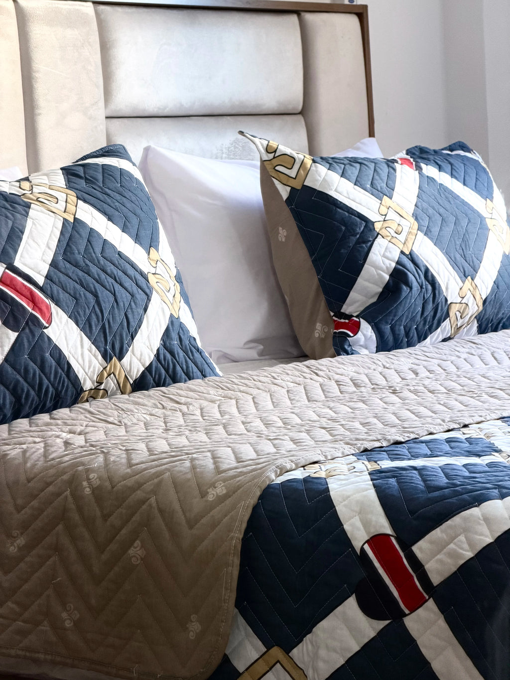 Printed Quilt Set